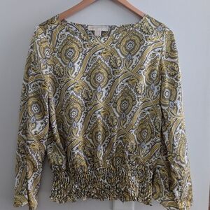 Michael Kors Pattern Polyester Top